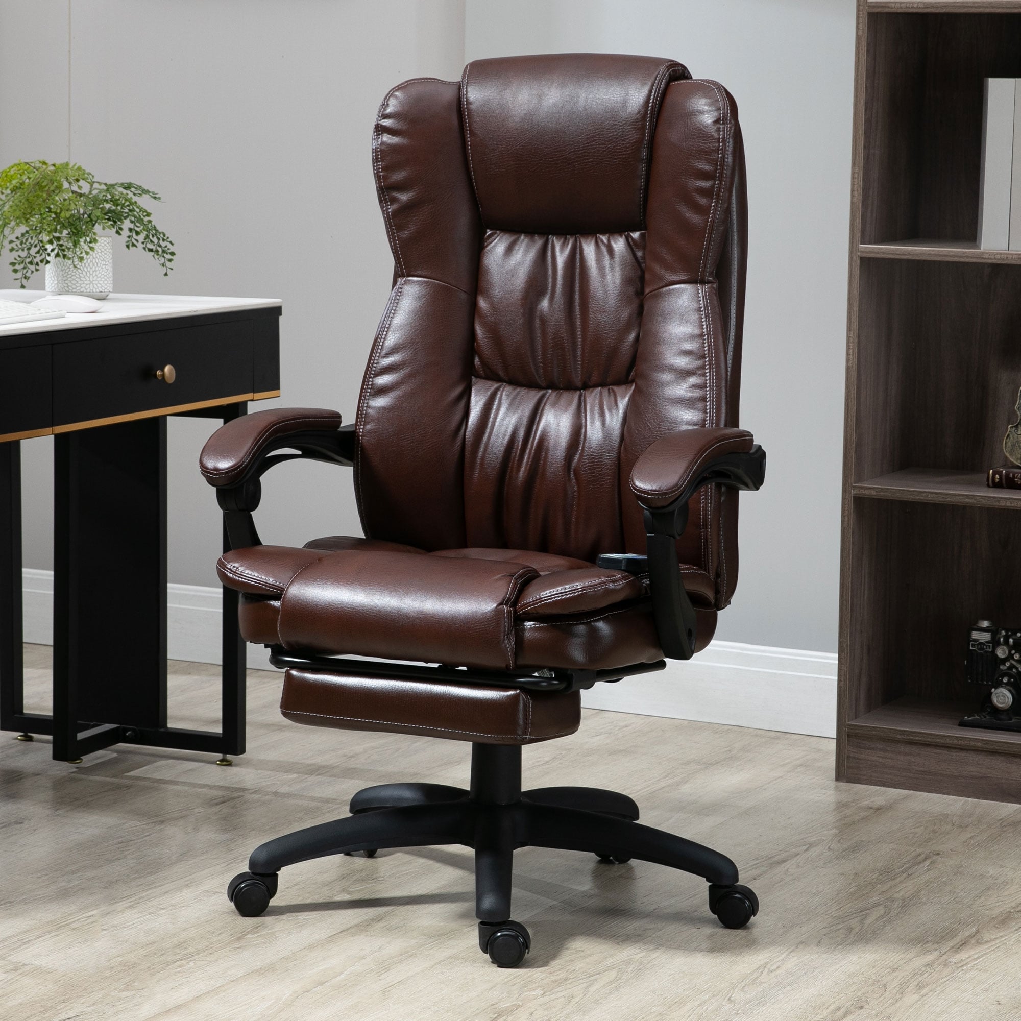 Comfortable Massage Office Chair Executive Chair, Gaming Chair Lounge Chair Reclining Chair with Footrest