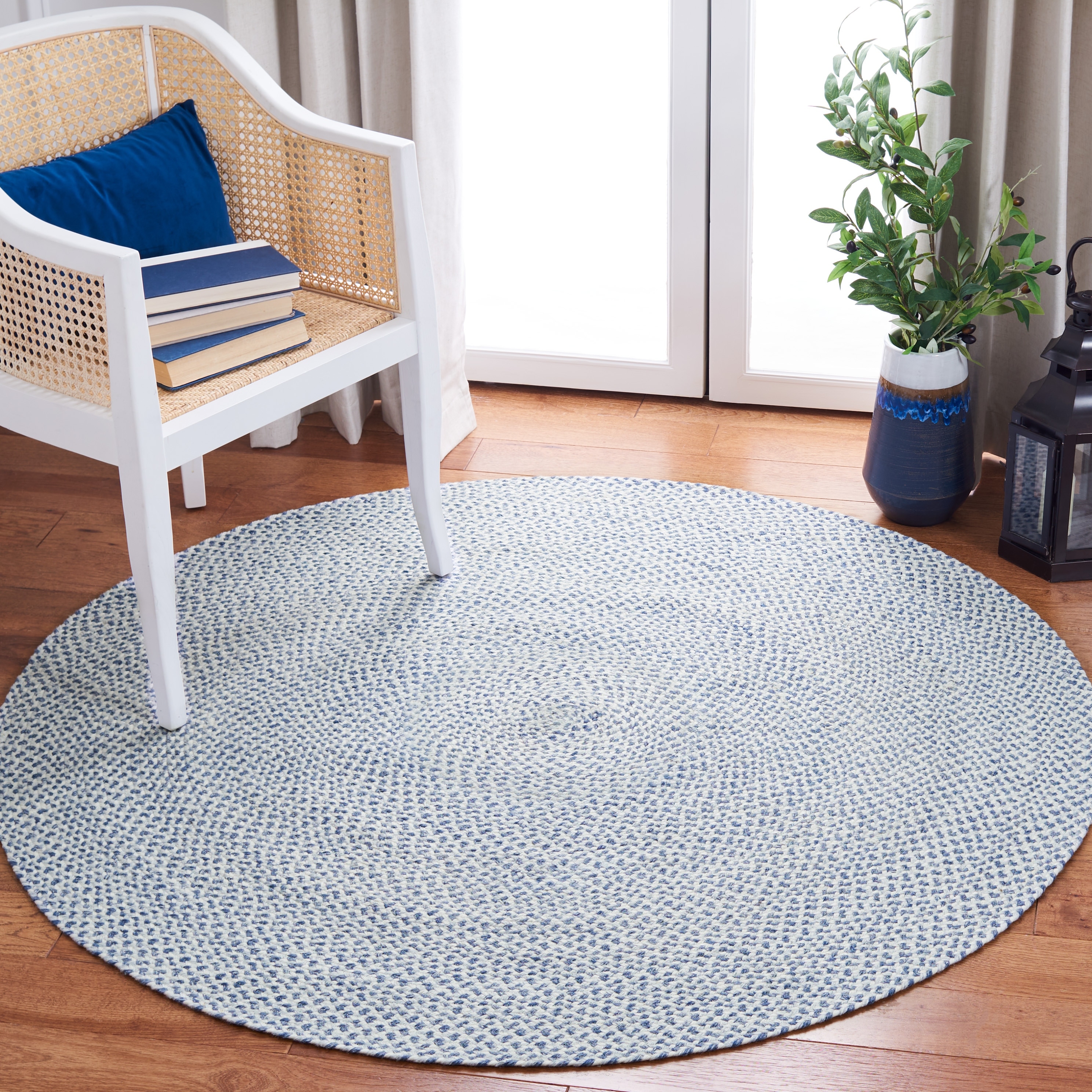 SAFAVIEH, Handmade Handmade Insa Country Geometric Polyester Rug