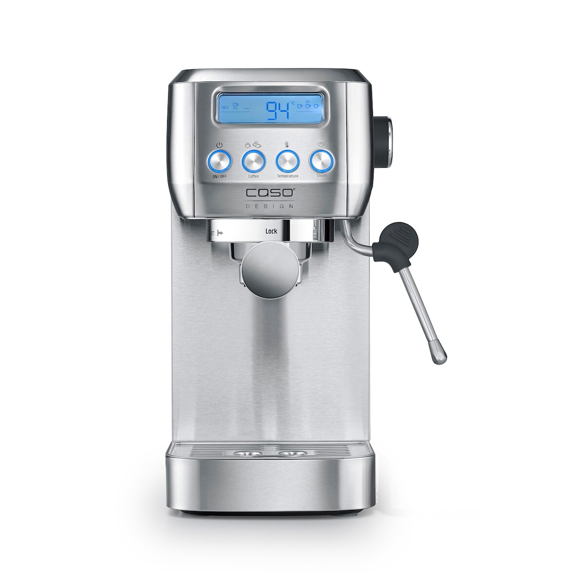 Caso Design CASO Espresso Gourmet Crema - Café-Siebträgermaschine mit Tassenwärmplatte Image