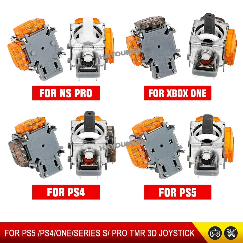 2PCS/10PCS TMR Joystick for Switch Pro PS5 PS4 Xbox Series for Xbox One Anti-Drift Electromagnetic 3D Analog ThumbStick Accesso