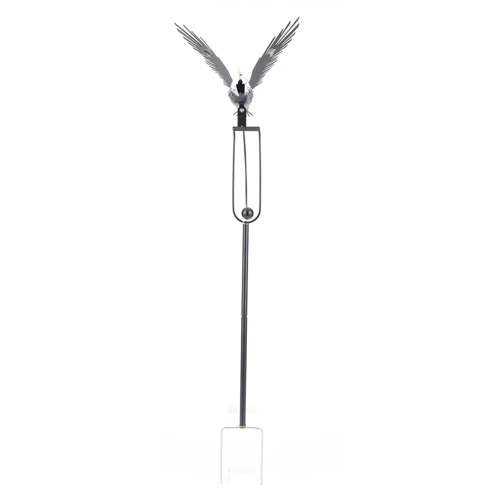 Garten-Eulen-Windmühle Rasen-Ornamente Garten-Eulen-Vogelskulpturen Handwerk Garten-Kunstdekoration für Außenbereich Rasen Hof