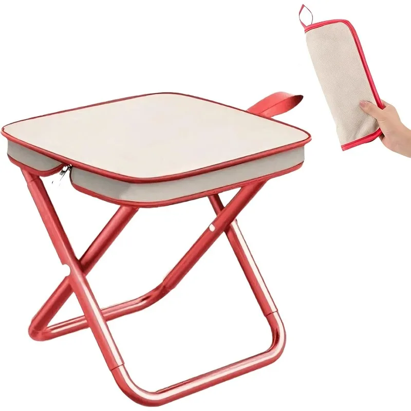 Für tragbare, multifunktionale Outdoor-Picknick- und Camping-Klappstühle, ultraleichte Angelhocker, Reisehocker, Angelzubehör