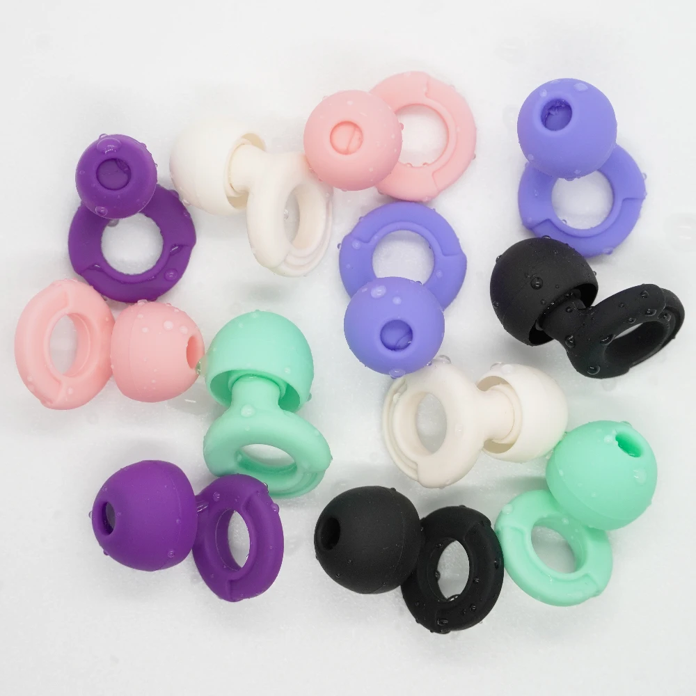 HUAK Plus Ohrstöpsel + Geräuschdämpfer für zusätzliche Abdeckung - 4 Größen Ohradapter in XS/S/M/L - High-Fidelity Ohrstöpsel Wiederverwendbar für Konzerte & Festivals Image