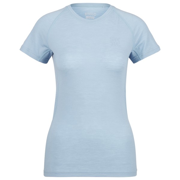 Stoic - Women's MerinoMesh150 SadjemSt. S/S - Merinoshirt Gr M grau
