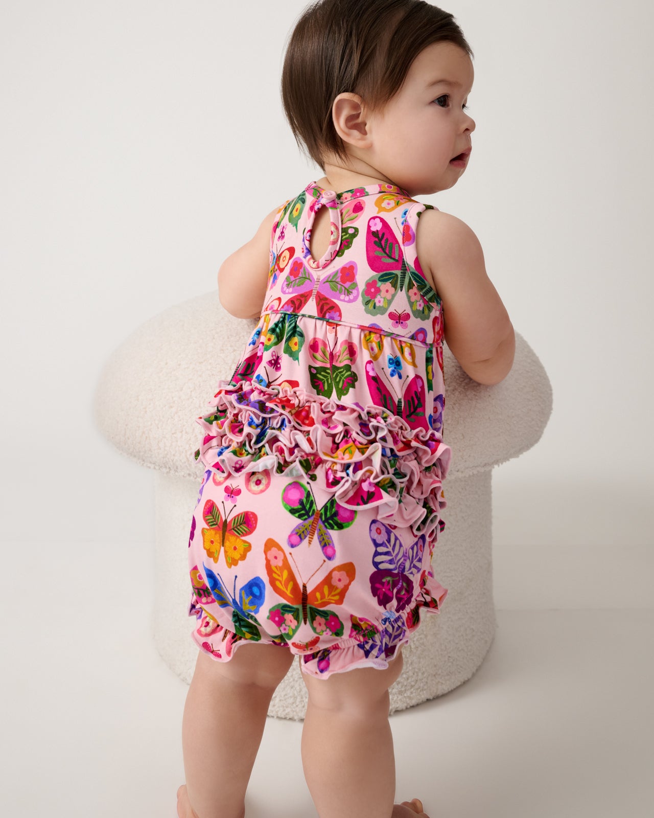 Flutter Garden Bamboo Baby Bubble Romper - 12-18 months
