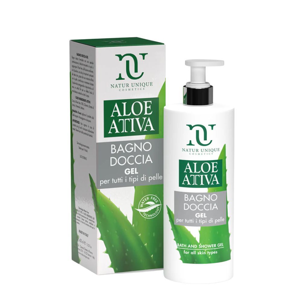 Natur Unique Aloe Attiva Bagno Doccia Gel 400 ml