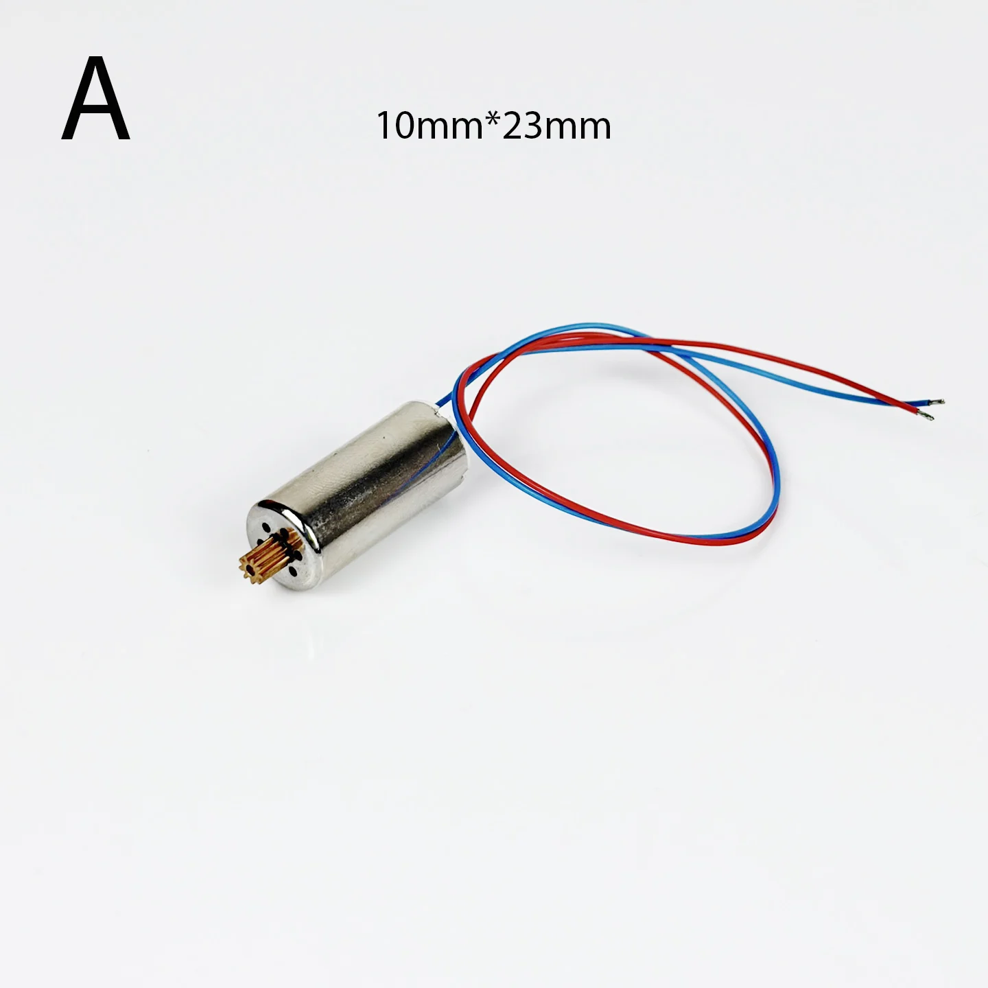Mini Motore Coreless 1020 da 10mm*23mm DC 3V 3.7V 6V 7.4V ad Alta Velocità con Ingranaggio in Ottone 9T per Auto RC, Droni, Quadricotteri e Motori di Aeromobili