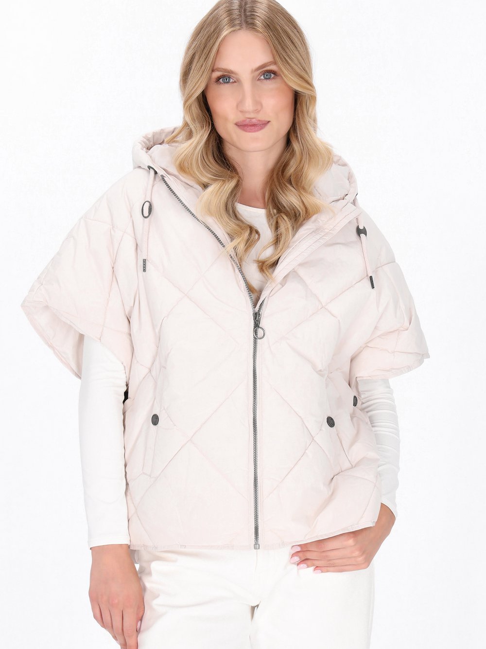 Dreimaster Weste Damen ecru, XL Image