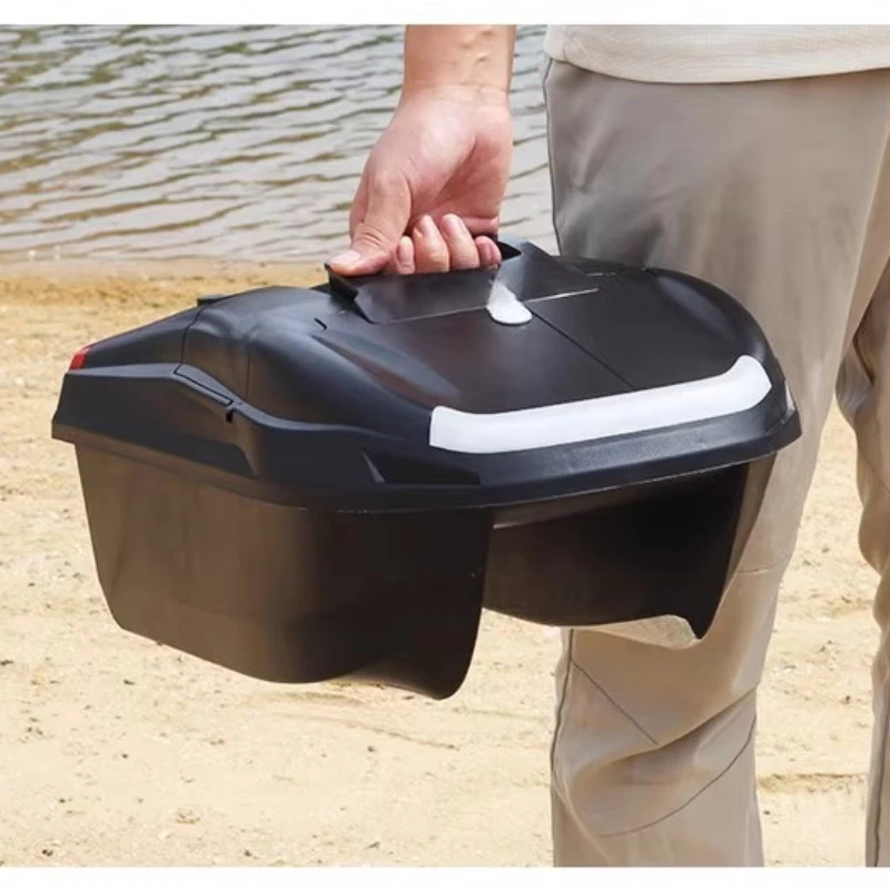 GPS-Bootsfinder mit Fischdetektion, integriert, 12V Hochleistungs-Doppelgehäuse, unterwasserfähig, für den Versand Image