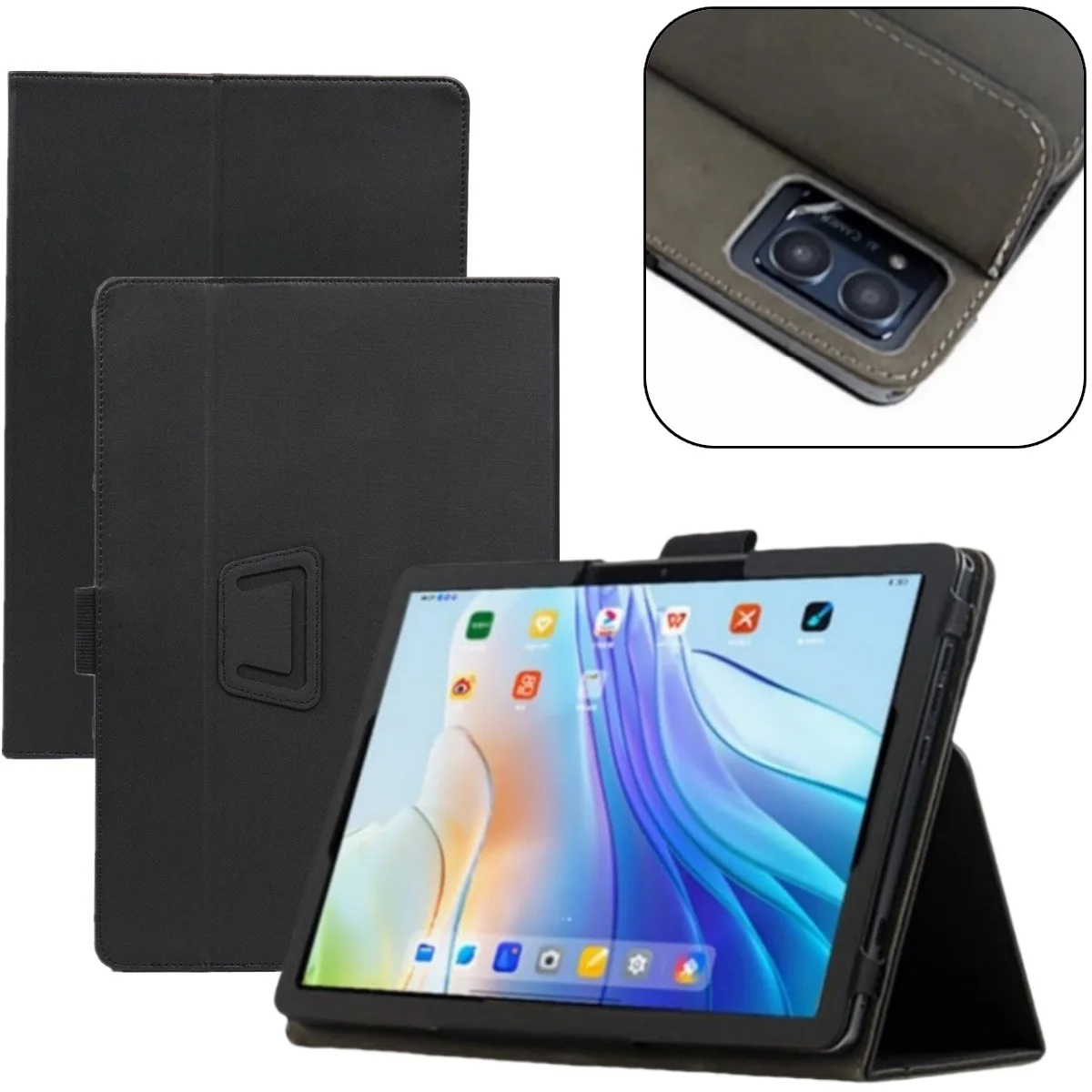 Magnet Abdeckung für Teclast T40S T40 Air Pro Plus Tablet Fall Folio Klapp Ständer PU Leder Fällen für T40Air T40Pro T40Plus 10,4" Image
