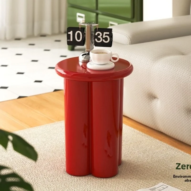 Neues Modell Langlebiger, schlichter, leichter Luxus-Ecksofa für kleine Wohnungen, kreativer Couchtisch, kleiner Teetisch