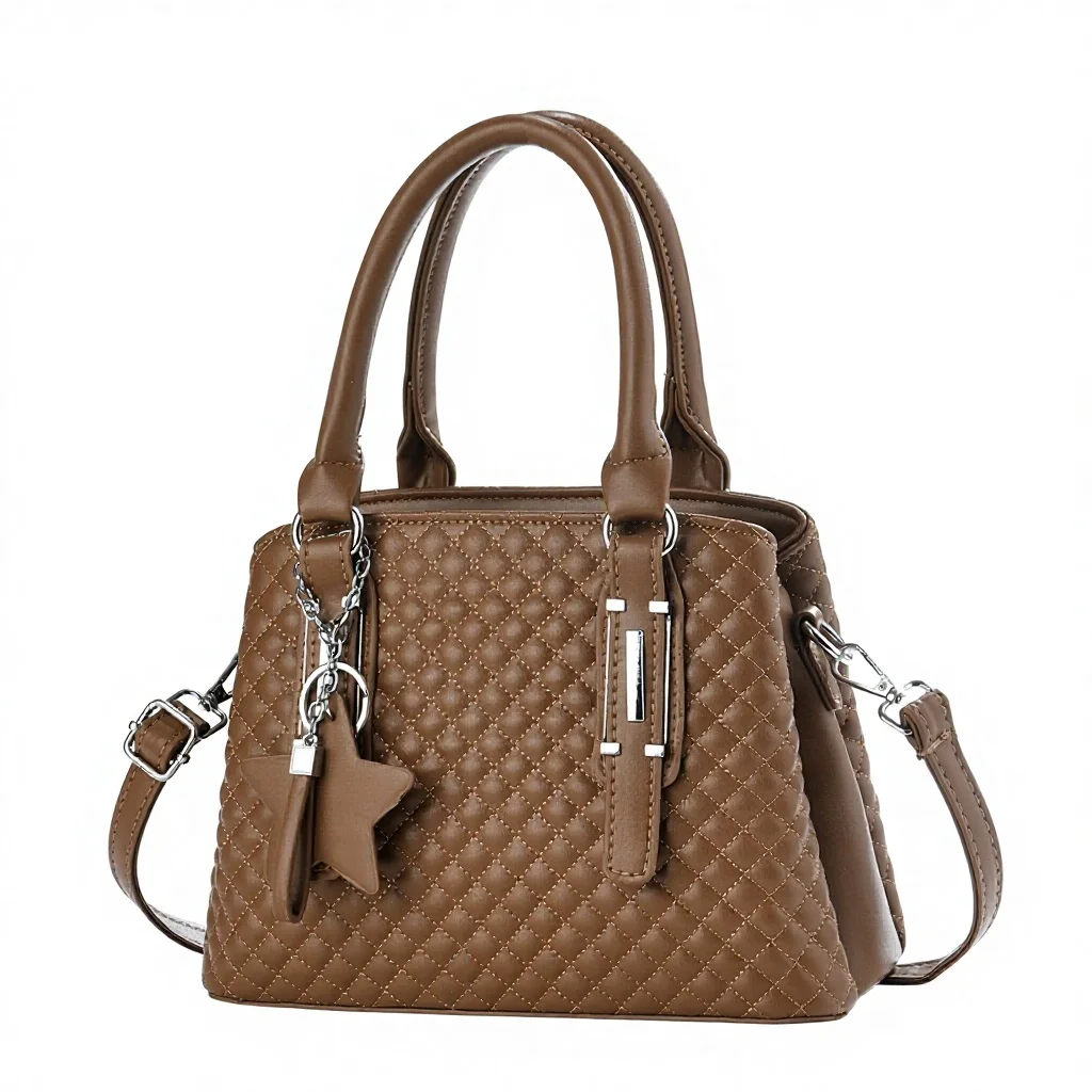 Borsa a Spalla/Sottospalla da Donna in PU Nuova Collezione 2026 di Tendenza di Nicchia di Alta Gamma Grande Capacità Versatile con Fodera in Poliestere e Chiusura a Cerniera