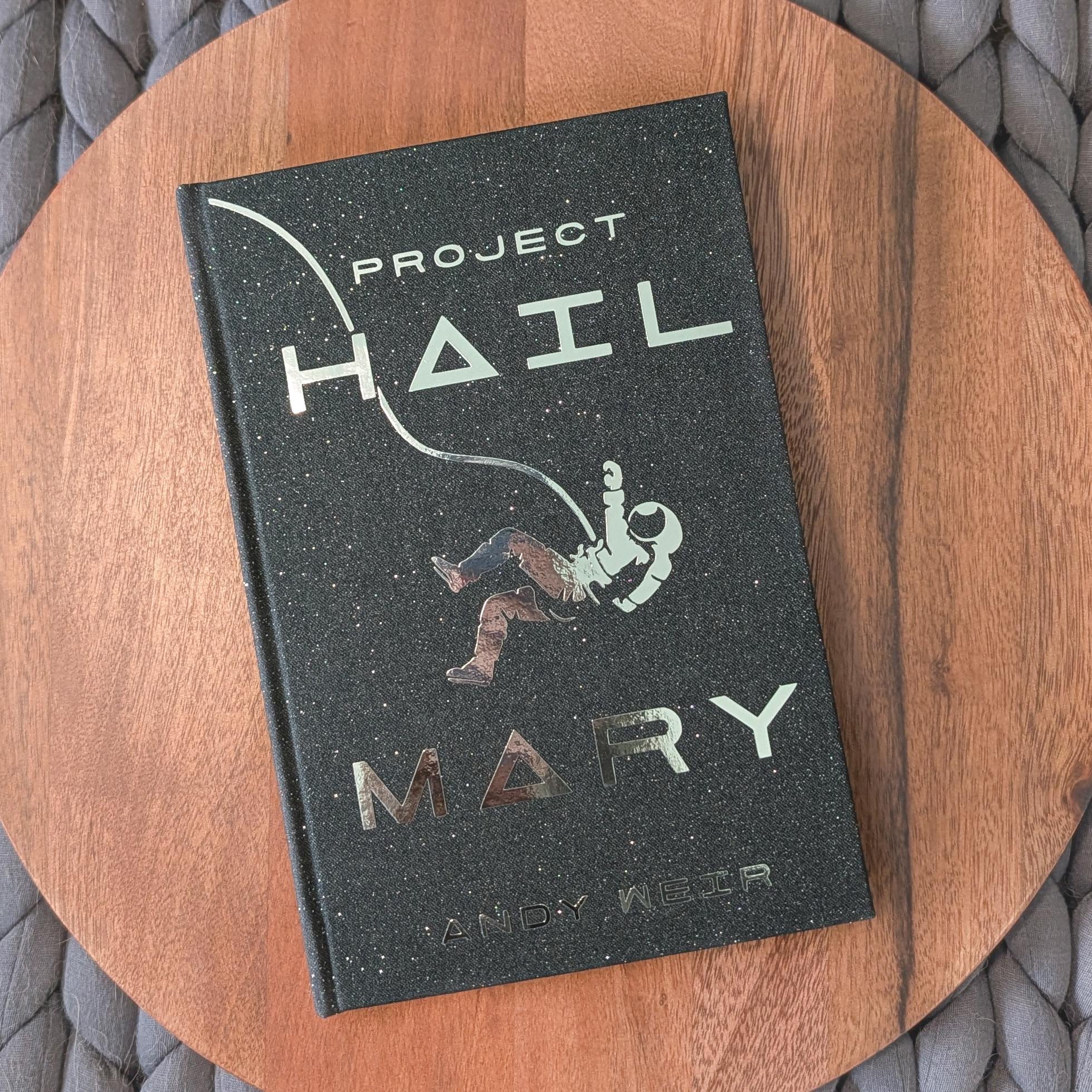 Project Hail Mary di Andy Weir - Edizione rilegata a mano con copertina rigida / Edizione speciale da collezione