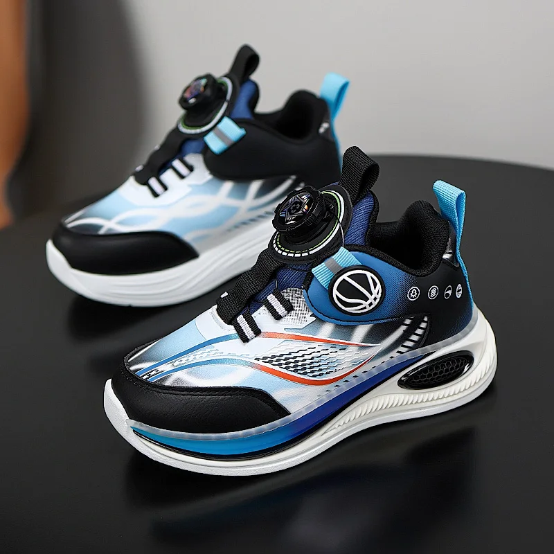 Chaussures pour enfants Baskets décontractées à la mode en cuir quatre saisons Chaussures d