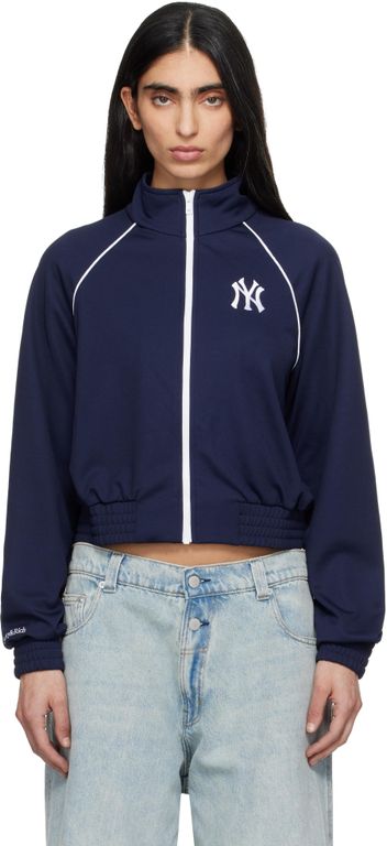 '47 Edition Heritage Yankees Serif Retro Track Jacket