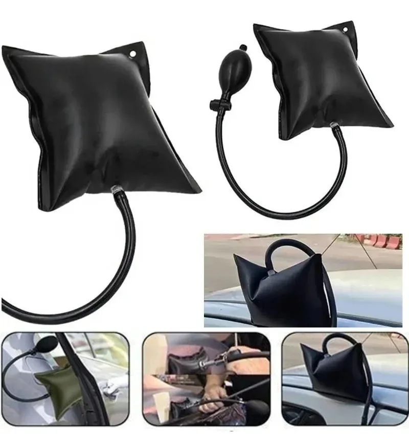 Borsa per pompa d'aria Martinetti pneumatici per auto Utensili manuali Auto Home Door Window Installa riparazione Strumento di riparazione del cuscino d'aria a cuneo