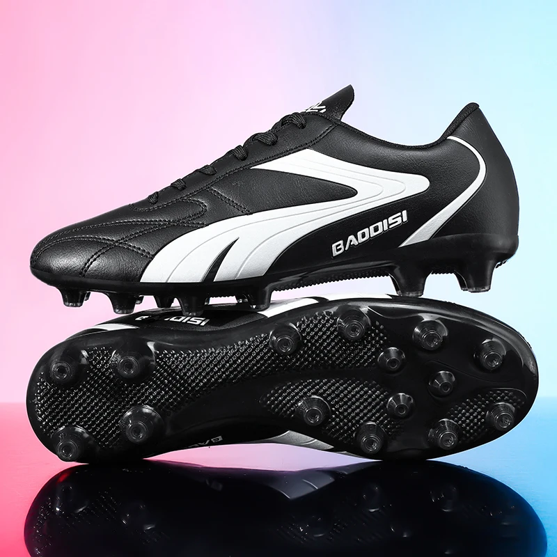 Chaussures de football pour hommes et femmes, crampons de football pour adultes, chaussures de football ultralégères pour l