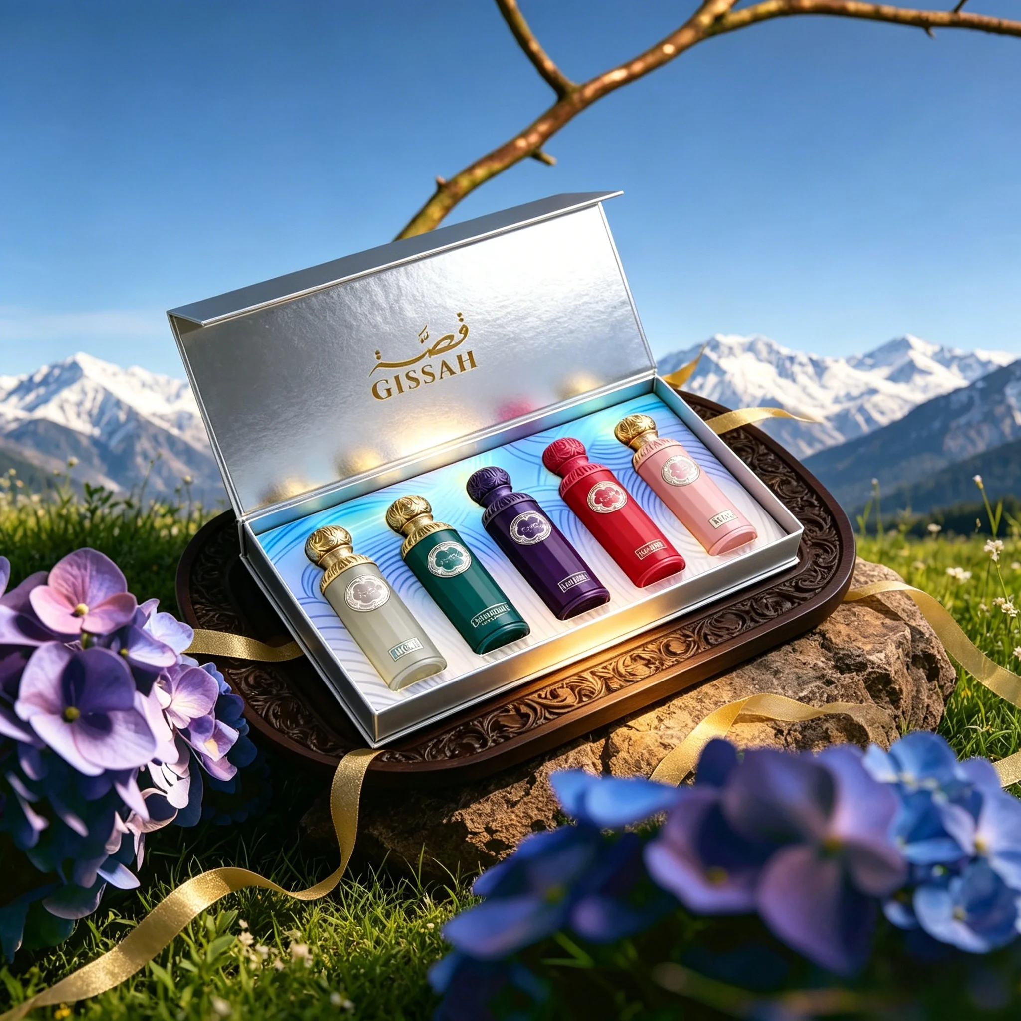 Gissah Akoya Perfume 200ML Citrus Woody Fragrance One & Only Perfume Floral Fruity Eau de Parfum Kuwaiti Perfumes