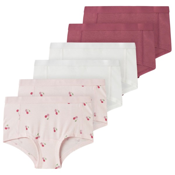 Name it - Kid's NKFHipster AOP 6-Pack - Unterhose Gr 116 weiß