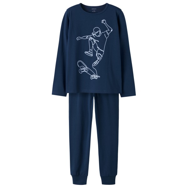 Name it - Kid's NKMNightset Titan Skater - Alltagsunterwäsche Gr 98/104 blau