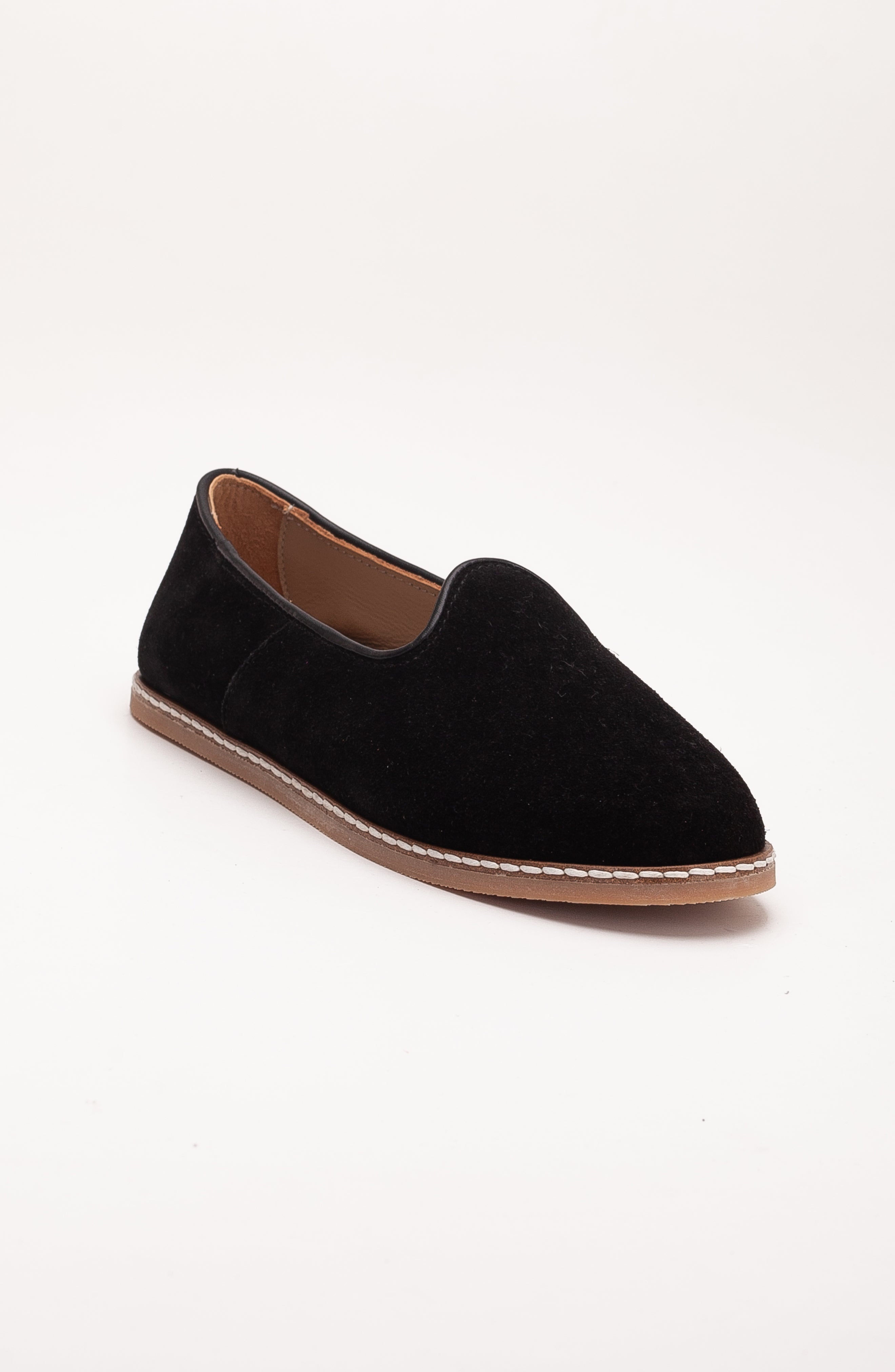 Istanbul Wildleder Leder Slip-On Flache Schuhe Damen