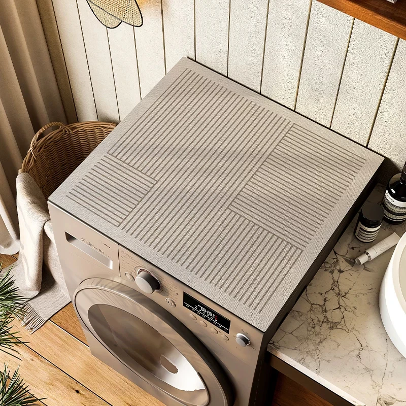 VIKAMA Wabi Sabi Tapis de protection absorbant et antidérapant en diatomite pour machine à laver, pour la cuisine et la protection des appareils électroménagers