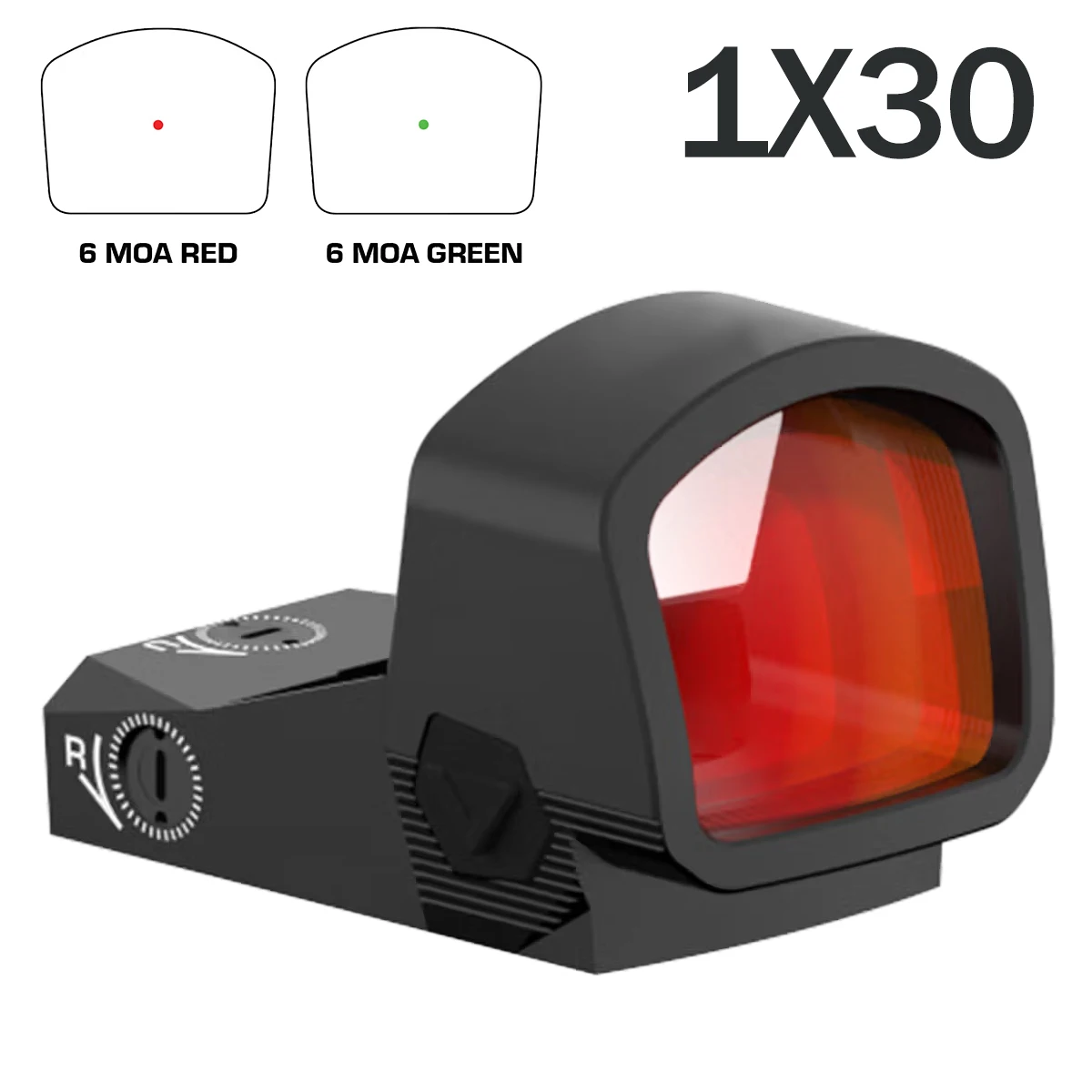 Original Optics 1x30 Gen ll Multi Reticle Red Dot Sight 6 MOA Red/Green Dot Kollimator Sight Reflex Jagd Scopes Image