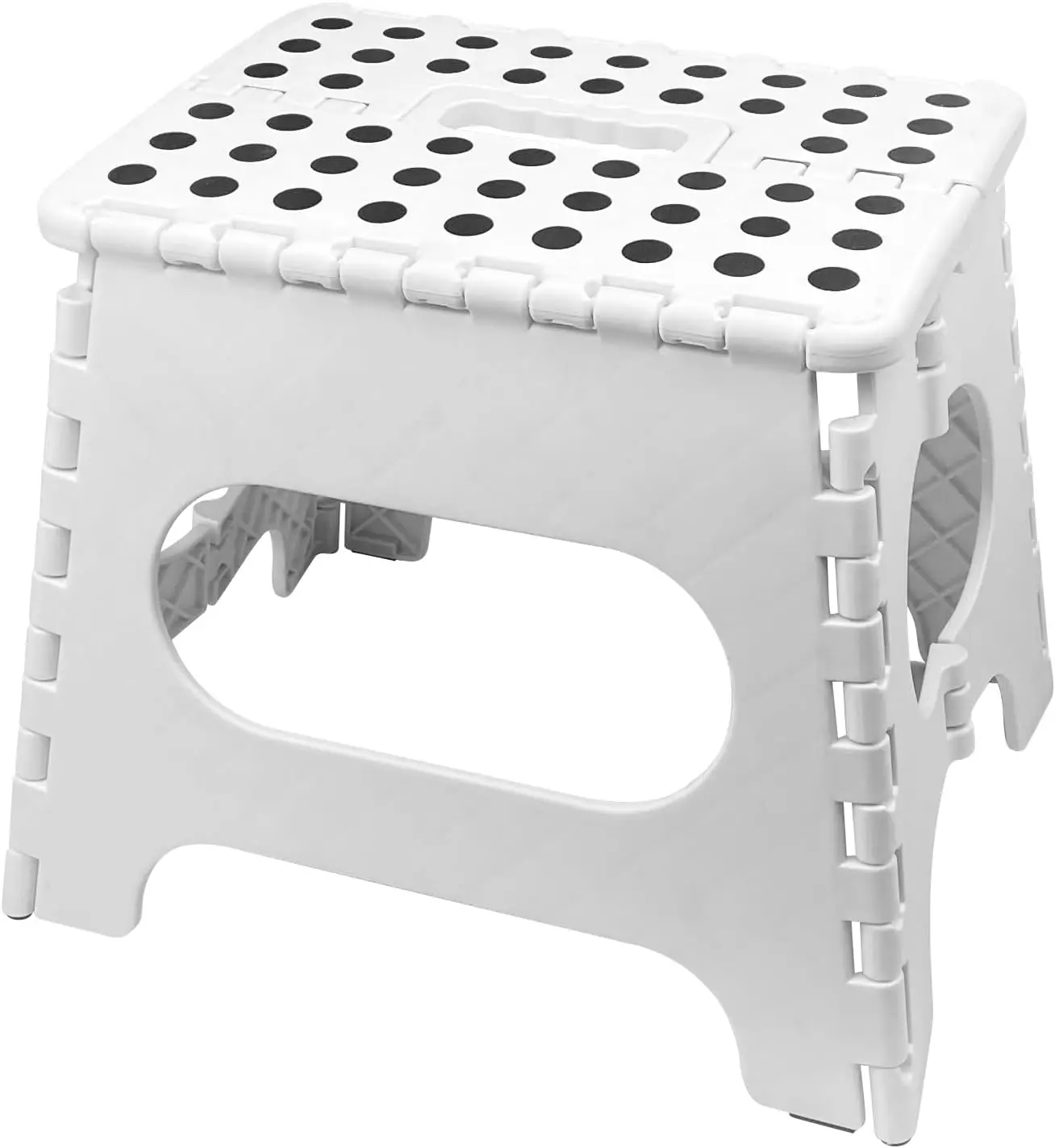 27 cm Tritthocker für Kinder, Klappbar & Faltbar – Rutschfester Klapphocker aus Robustem Kunststoff – Praktische Fußbank