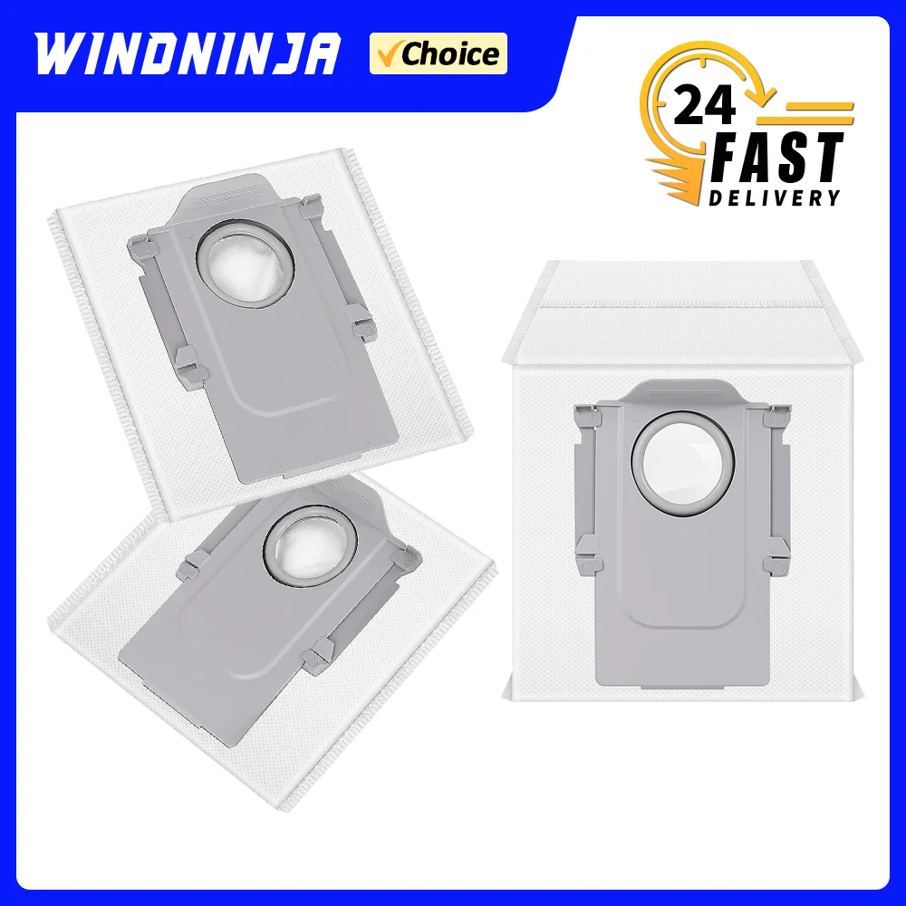 Ersatz-Staubbeutel für Roborock Saros 10 10R S8 Maxv Ultra Qrevo Curv 2 Flow Maxv Edge P10 Pro V20 P10S Pro Plus Staubsauger Image