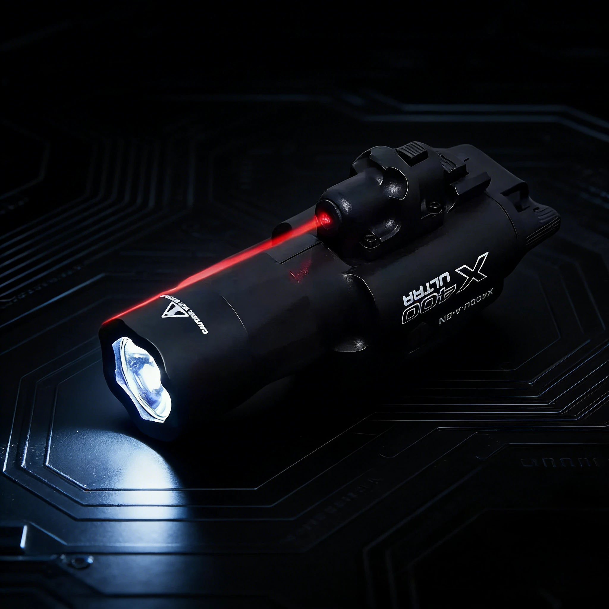 Unterbau-Infrarot-Laser-LED-Taschenlampe X400U Nylon-Licht für G17 P1 SBAL Spielzeugpistole Image