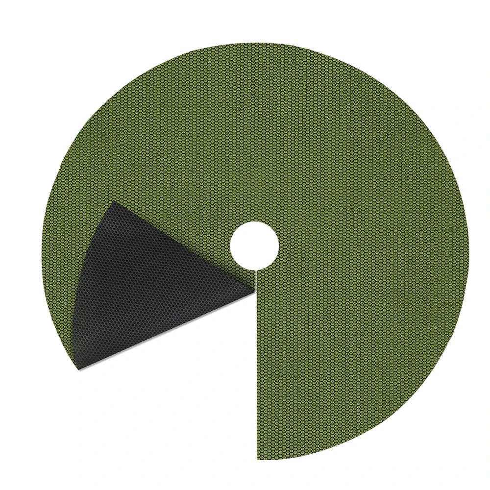 Runde Biologisch Abbaubare Unkrautbekämpfungsmatte Umweltfreundliches Unkrautschutzgewebe für Garten Topfpflanzen Baumwurzelschutzabdeckung Image