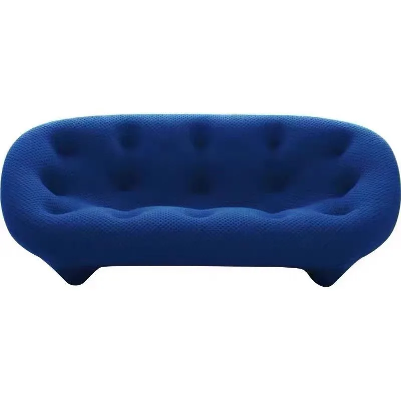 Freihändiges Space-Ploum-Sofa aus Stoff für kleine Wohnungen, schlichtes Designer-Sofa, das das Internet überallhin bringt Image