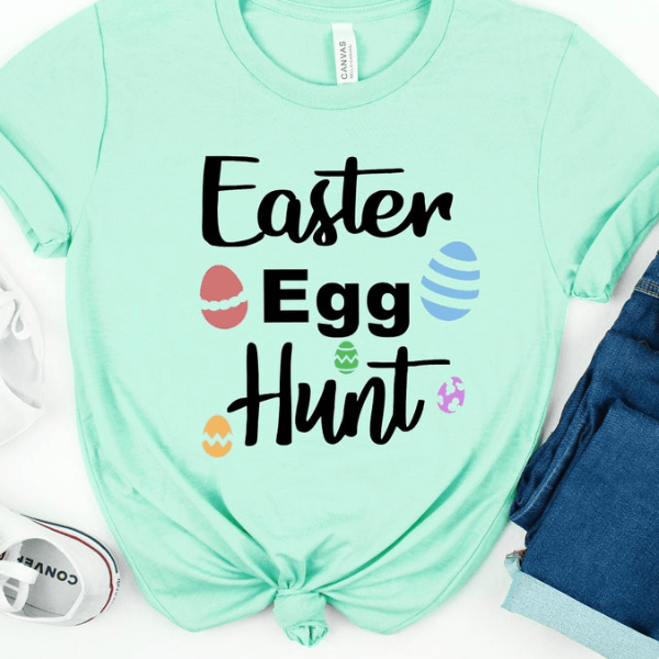 Easter Egg Hunt Shirt Cute Easter Day Shirt, Perfect Women's Gift For Easter black 2xl t Shirt