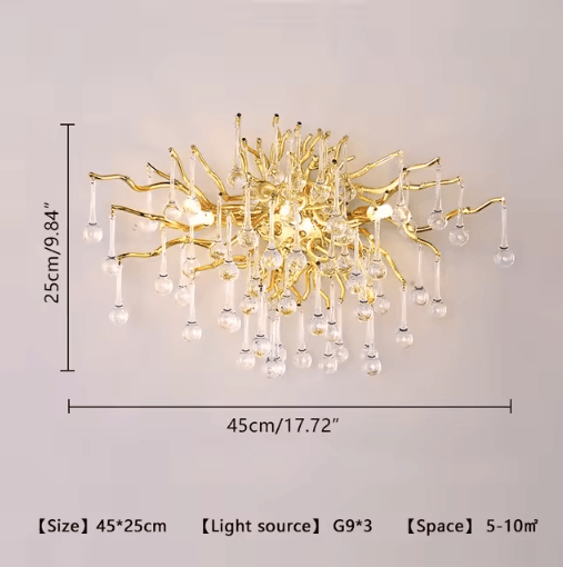 Nordic Gold K9 Crystal Chandelier Modern Luxury LED Ceiling Light round 80cm gold Body warm White