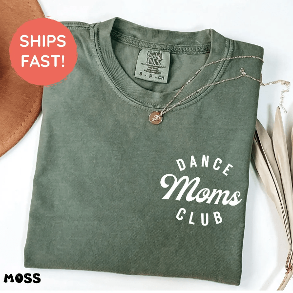 Comfort Colors Dance Mom Club Shirt Trendy Dance Mom Gift Tee mustard 2xl sweatshirt