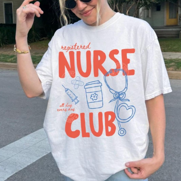 Nurse Shirt, Registered Nurse Shirt, Retro Nurse T Shirt, RN Shirt, Nursing School Shirt, New Nurse Gifts grey 3xl t Shirt