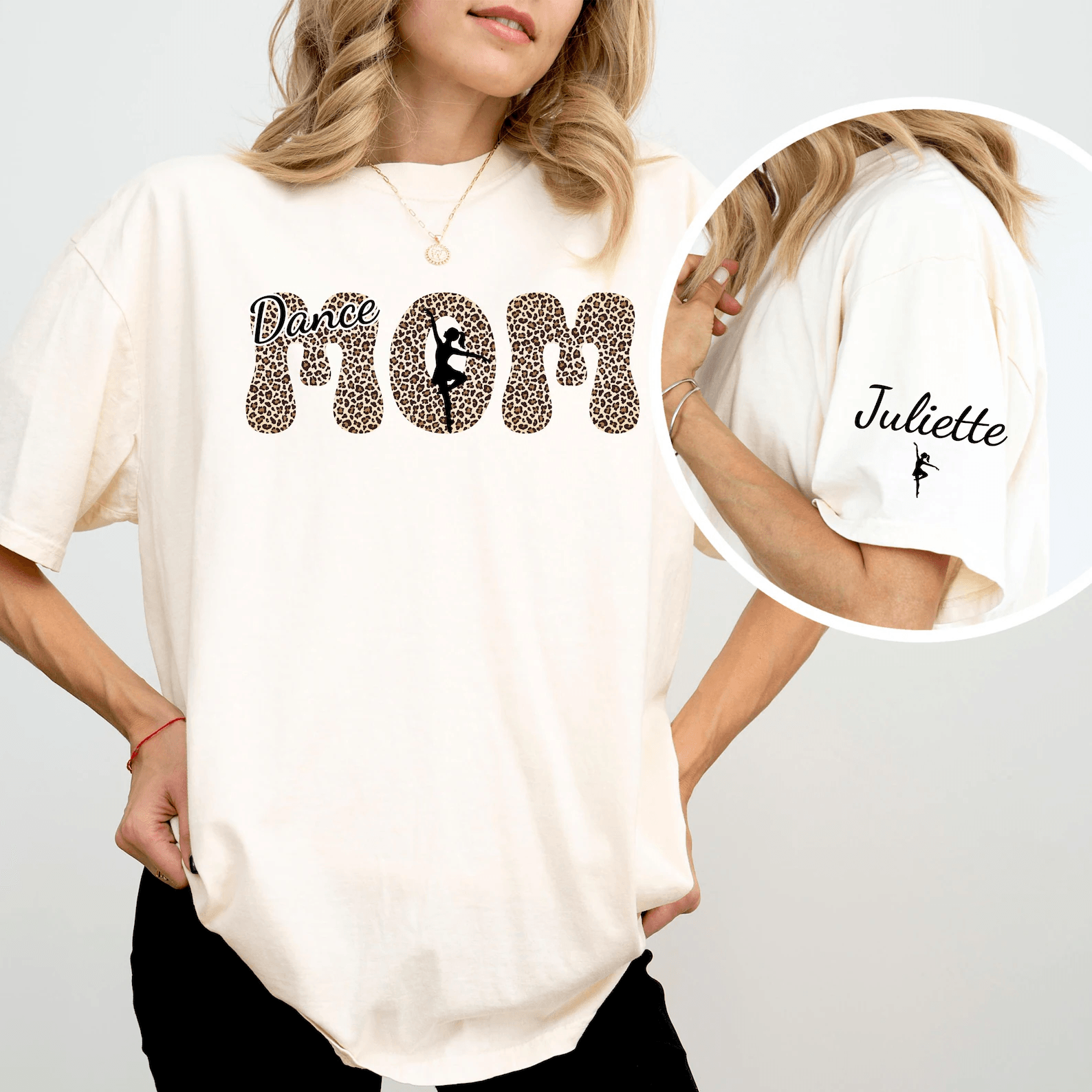 Custom Leopard Dance Mom Shirt With Name Personalized Ballet Mom Gift Tee maroon 3xl t Shirt