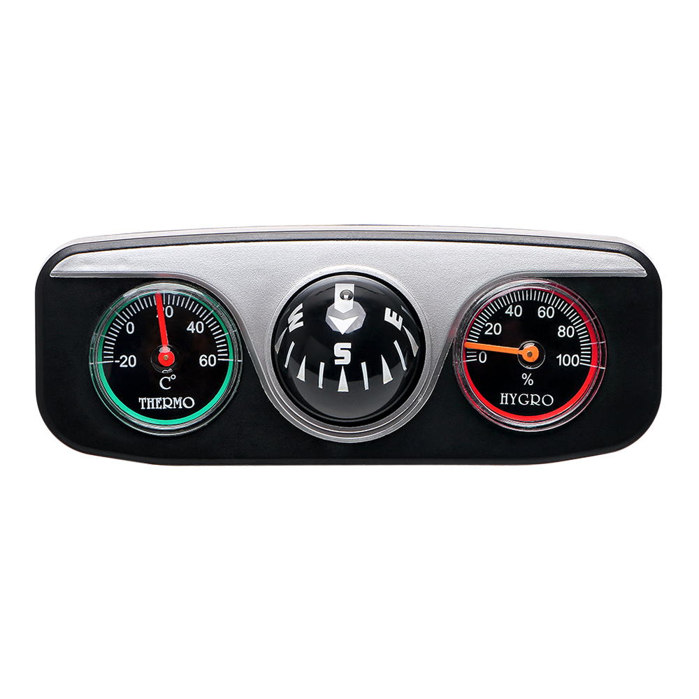 Multi Function Car Compass Thermometer Hygrometer Dashboard Navigation Decor Multi Function Car Compass Thermometer Hygrometer Dashboard Navigation Decor