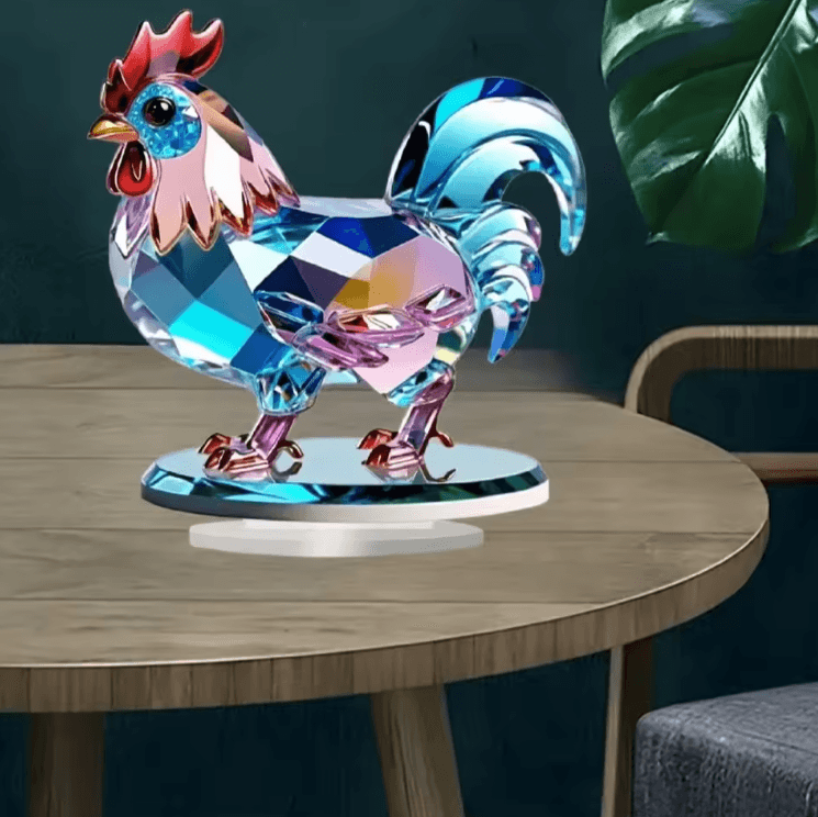 Colorful Acrylic Animal Desktop Decoration Cute Modern Figurine For Home & Office Colorful Acrylic Animal Desktop Decoration Cute Modern Figurine For Home & Office