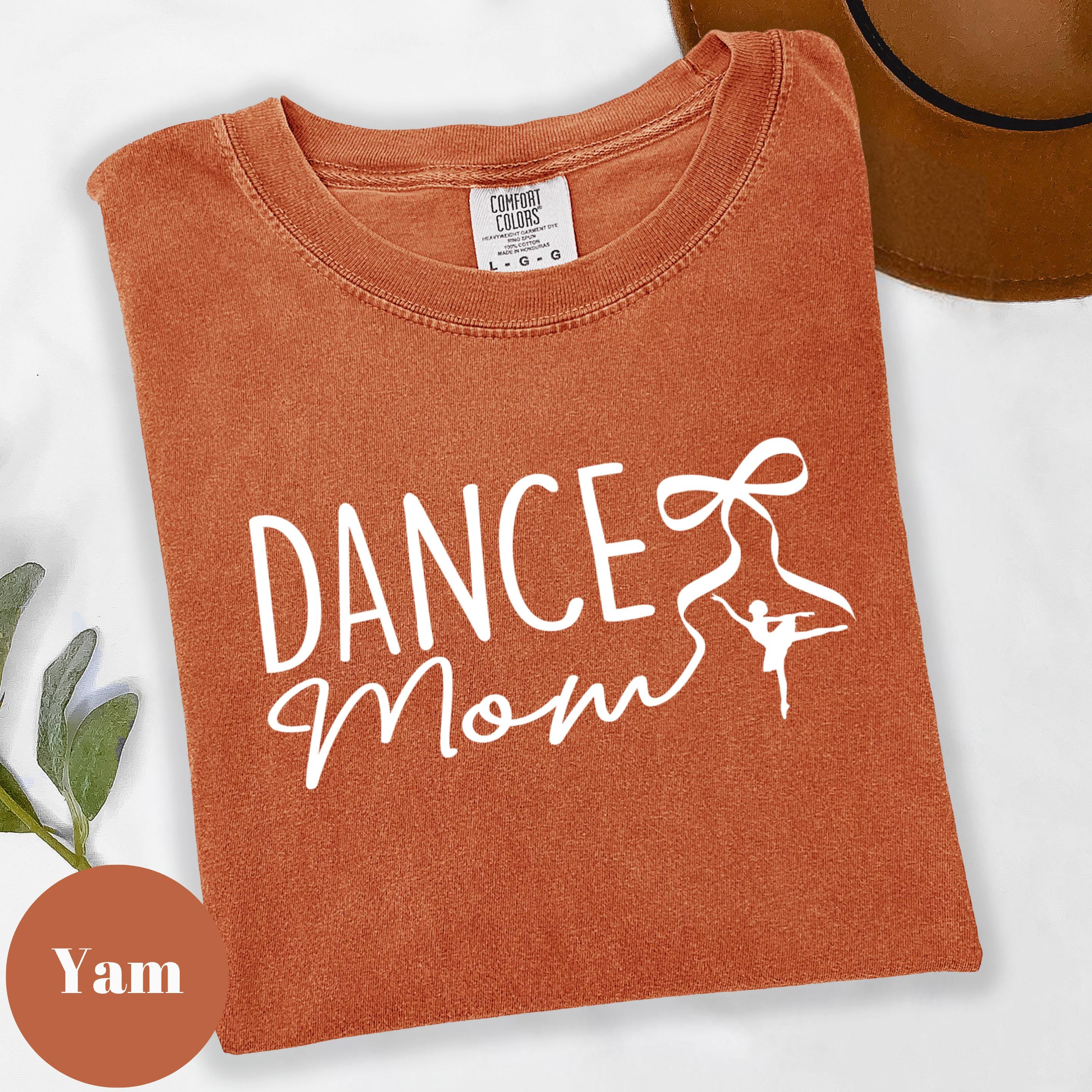 Dance Mom Shirt, Ballet Dancer Mama Sweatshirt, Dance Competition Gift For Mom purple s sweatshirt