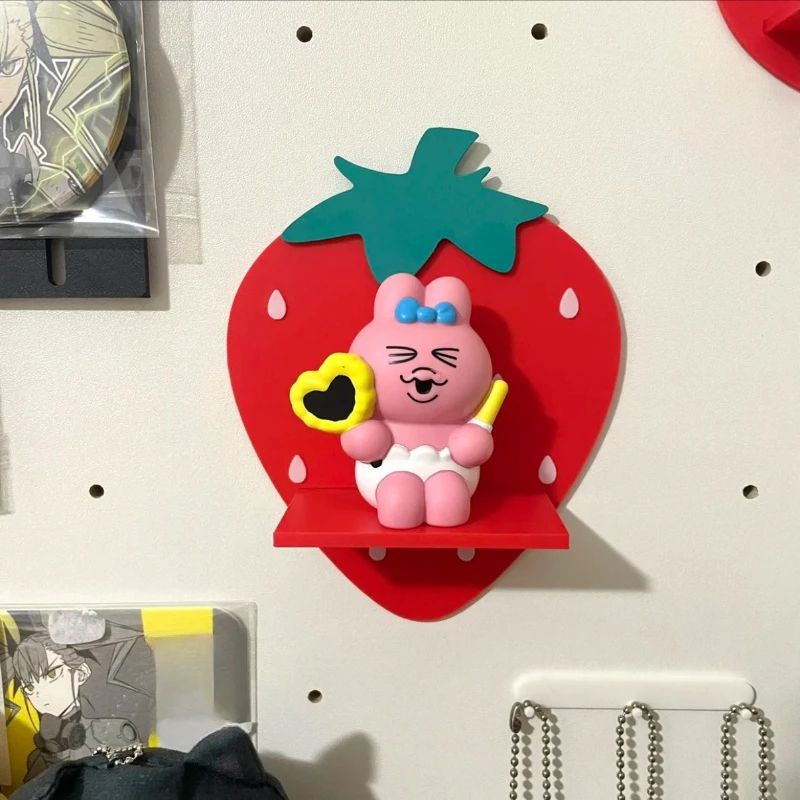 Kawaii Pudding Figurine Set Cute Anime Shelf Decor Display 8