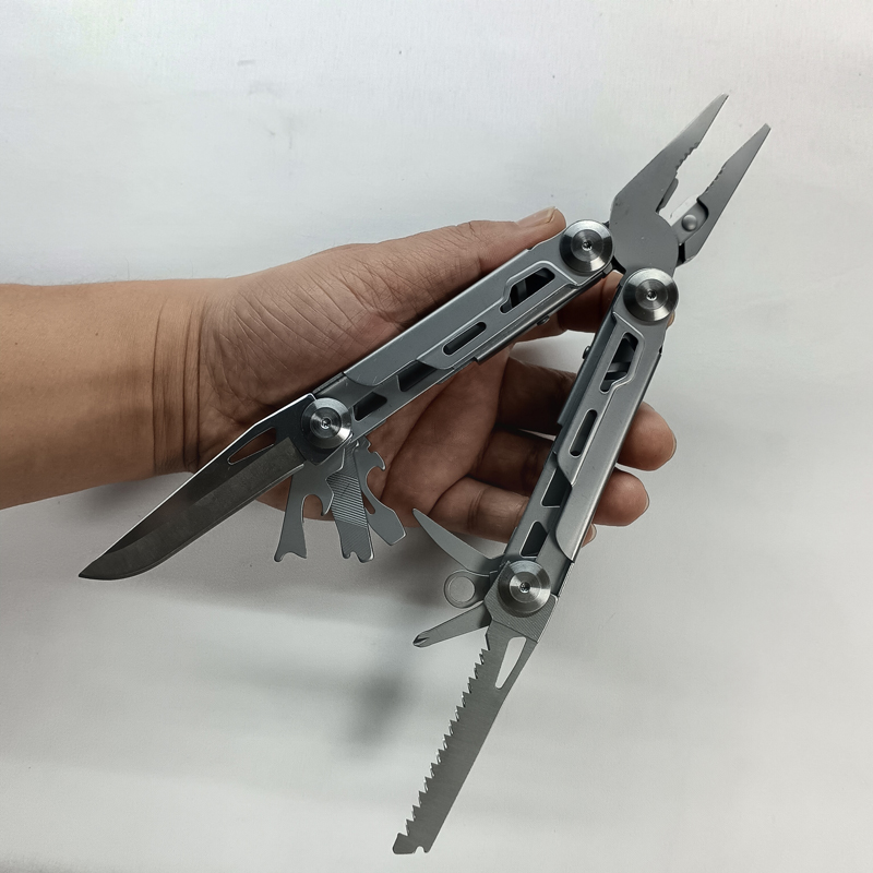 Premium Stainless Steel Folding Multitool Pliers For Camping, Hiking & Survival Knife, Saw, Screwdriver. Premium Stainless Steel Folding Multitool Pliers For Camping, Hiking & Survival Knife, Saw, Screwdriver.