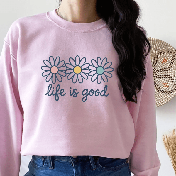 Wildflower Summer Shirt Inspirational Womens Tee pink 3xl sweatshirt