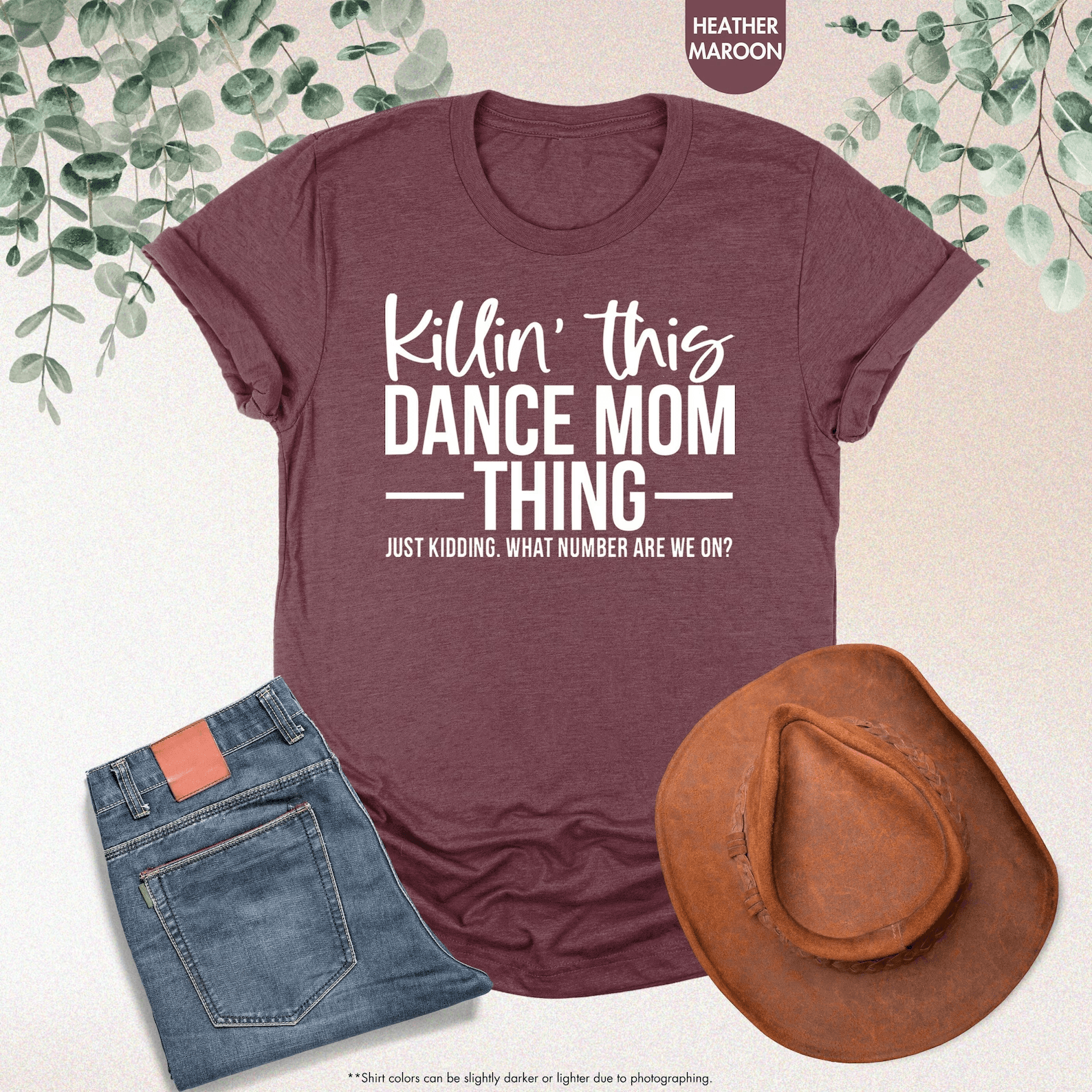 Funny Dance Mom Shirt Killin This Dance Mom Thing Dance Mama Tee Competition Shirt light Orange xl t Shirt