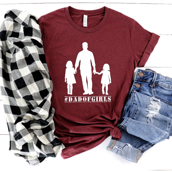 Fathers Day Gift From Daughters Shirt,Dad Of Girls Shirt,New Dad Shirt,Dad Shirt,Daddy Shirt,Father's Day Shirt,Best Dad white xl sweatshirt