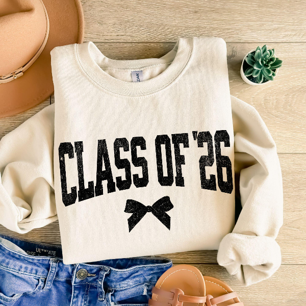 Class Of 2026 Shirt Minimalist Bow Graphic Tee Trendy Graduation T Shirt Casual Womens Top blue xl t Shirt