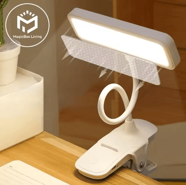 USB Rechargeable Clip On LED Desk Lamp Flexible Gooseneck Eye Care Reading Light USB Rechargeable Clip On LED Desk Lamp Flexible Gooseneck Eye Care Reading Light
