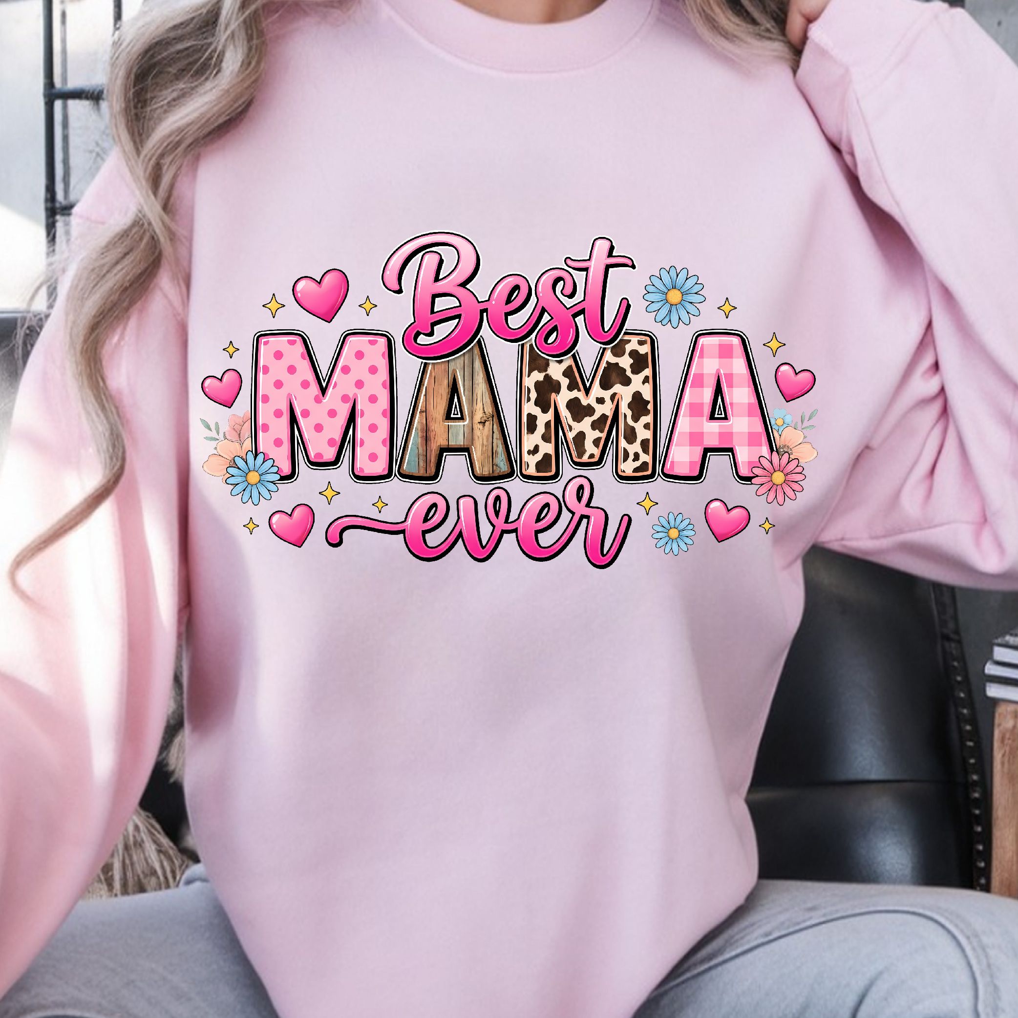 Best Mama Ever Shirt, Best Mom Ever T Shirt, Mother's Day Gift For Mama black s t Shirt