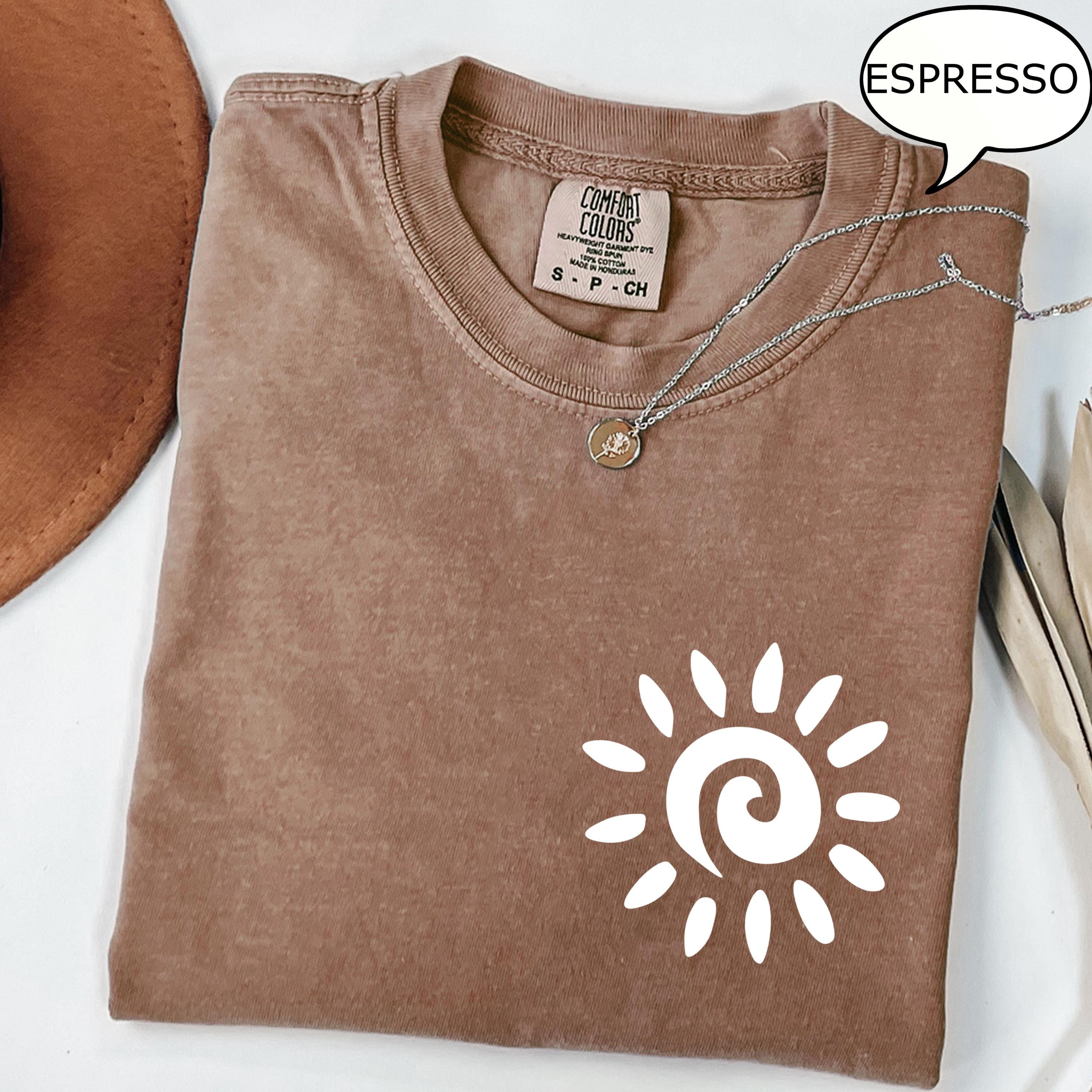 Sun Graphic Shirt Minimalist Boho Tee Aesthetic Summer T Shirt Casual Womens Top purple m sweatshirt