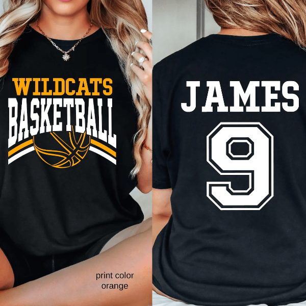 Custom Basketball Name & Number Shirt grey 3xl t Shirt